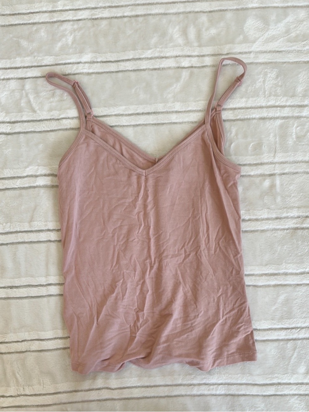 ASOS Dusty Rose V-Neck Spaghetti Strap Camisole